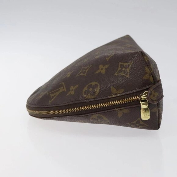 LOUIS VUITTON Monogram Trousse Demi Ronde Cosmetic Pouch - Picture 6 of 15